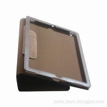 BaiLi Grain PU Leather Case for New iPad, Two Different Degrees to be Stand with Good Texture